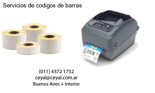 Servicios de codigos de barras