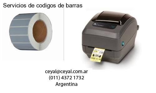 Servicios de codigos de barras