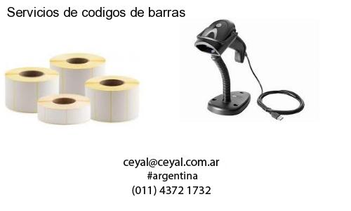 Servicios de codigos de barras