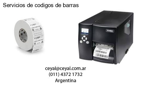 Servicios de codigos de barras