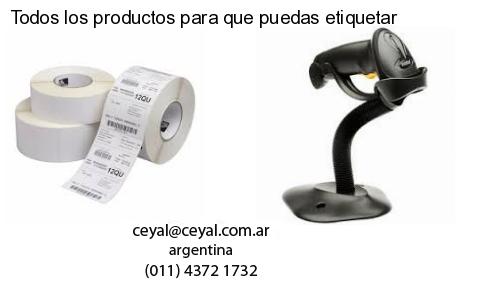 Todos los productos para que puedas etiquetar