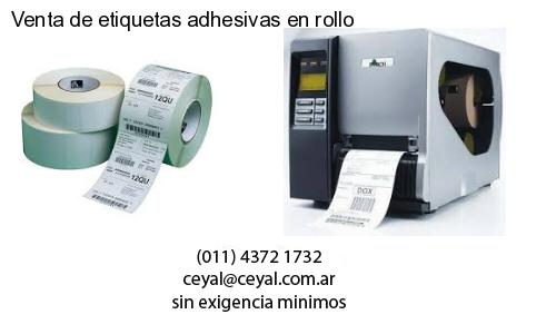 Venta de etiquetas adhesivas en rollo