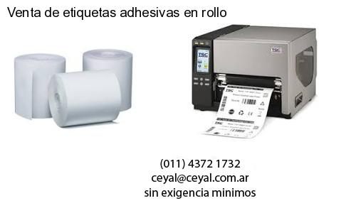 Venta de etiquetas adhesivas en rollo