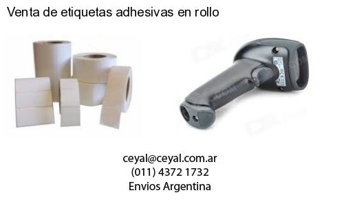 Venta de etiquetas adhesivas en rollo