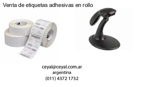 Venta de etiquetas adhesivas en rollo