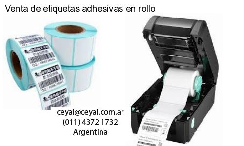 Venta de etiquetas adhesivas en rollo