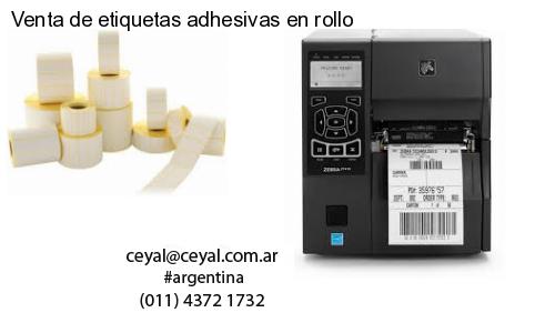 Venta de etiquetas adhesivas en rollo