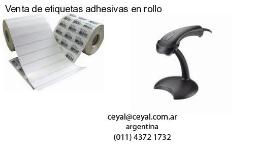 Venta de etiquetas adhesivas en rollo