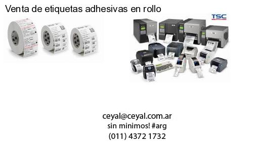 Venta de etiquetas adhesivas en rollo