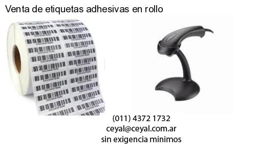 Venta de etiquetas adhesivas en rollo