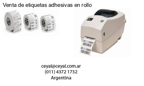 Venta de etiquetas adhesivas en rollo