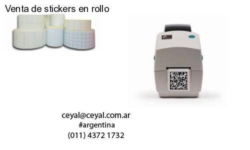 Venta de stickers en rollo