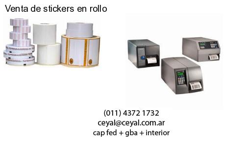 Venta de stickers en rollo