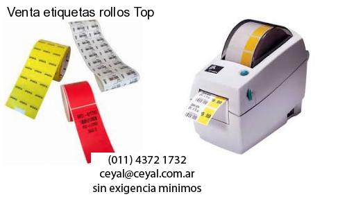 Venta etiquetas rollos Top