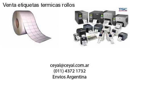 Venta etiquetas termicas rollos
