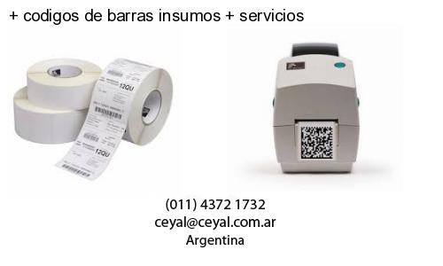   codigos de barras insumos   servicios