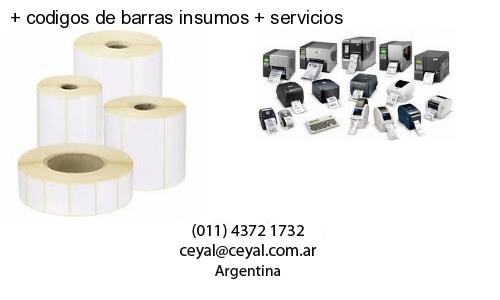   codigos de barras insumos   servicios