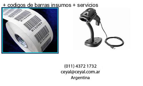   codigos de barras insumos   servicios