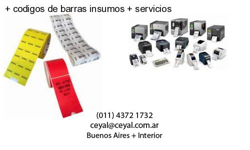   codigos de barras insumos   servicios