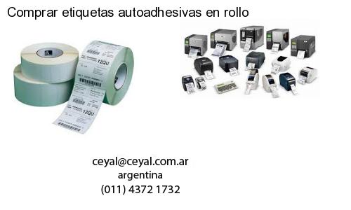 Comprar etiquetas autoadhesivas en rollo