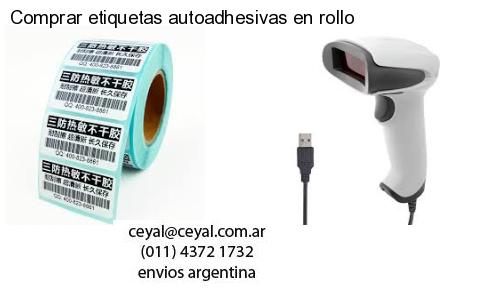 Comprar etiquetas autoadhesivas en rollo