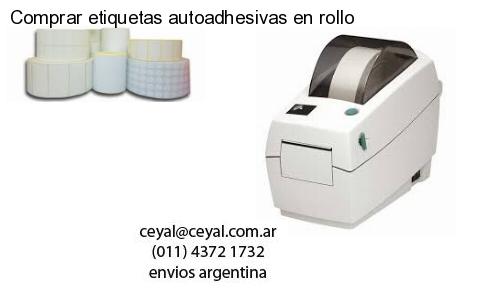 Comprar etiquetas autoadhesivas en rollo