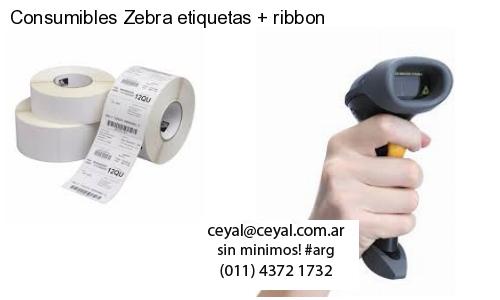 Consumibles Zebra etiquetas   ribbon