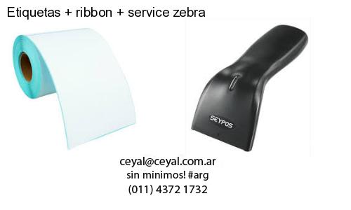 Etiquetas   ribbon   service zebra