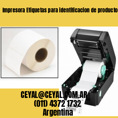 Impresora Etiquetas para identificacion de productos