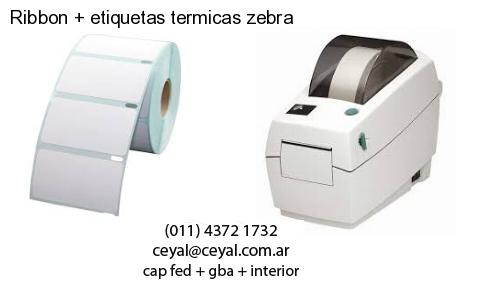 Ribbon   etiquetas termicas zebra