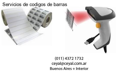 Servicios de codigos de barras