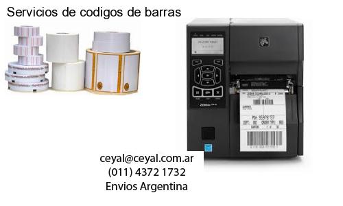 Servicios de codigos de barras