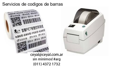 Servicios de codigos de barras