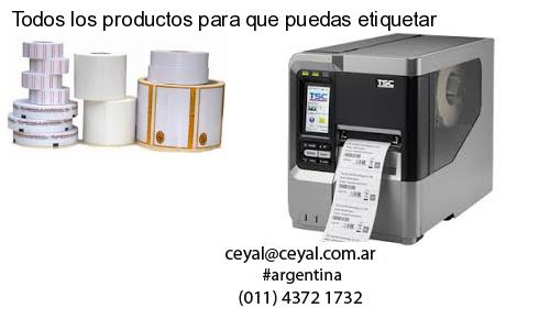 Todos los productos para que puedas etiquetar