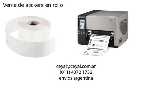 Venta de stickers en rollo