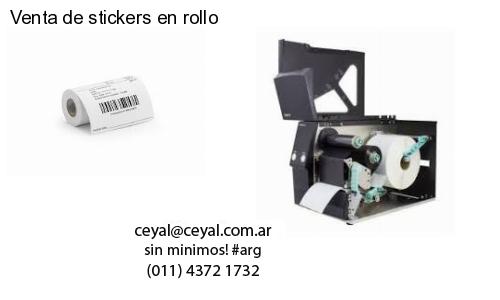 Venta de stickers en rollo