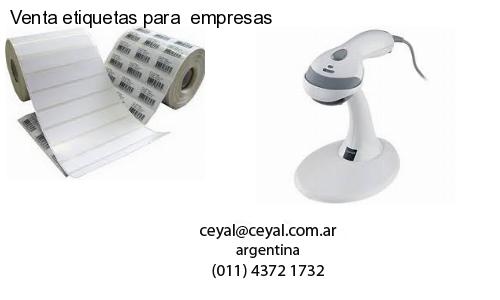 Venta etiquetas para  empresas