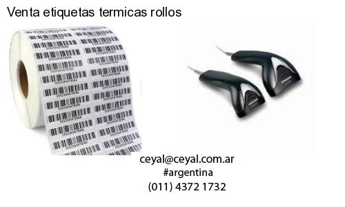 Venta etiquetas termicas rollos