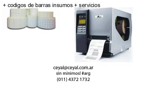   codigos de barras insumos   servicios