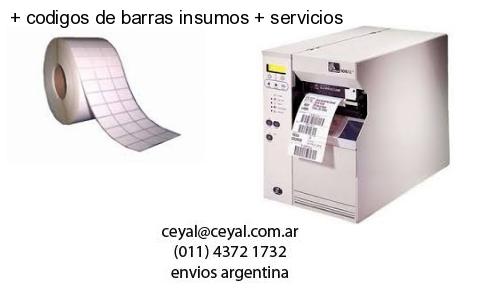   codigos de barras insumos   servicios