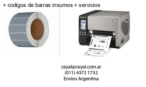   codigos de barras insumos   servicios