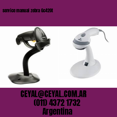 service manual zebra Gc420t