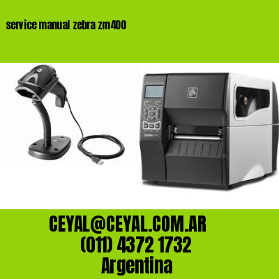 service manual zebra zm400