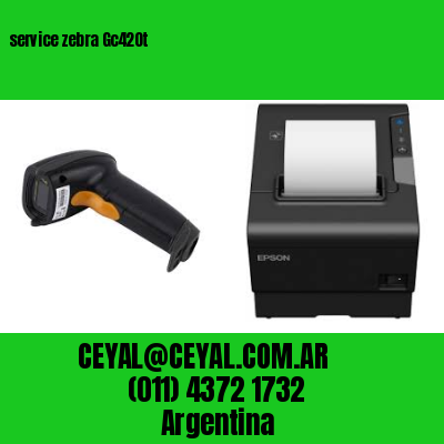 service zebra Gc420t