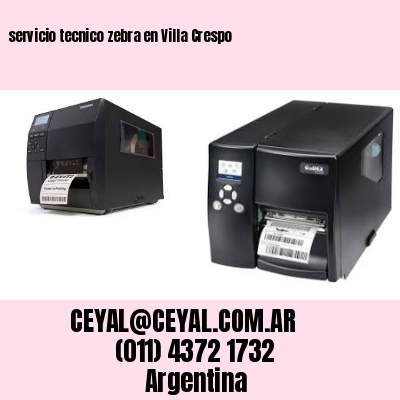 servicio tecnico zebra en Villa Crespo