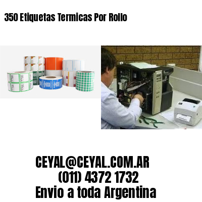 350 Etiquetas Termicas Por Rollo