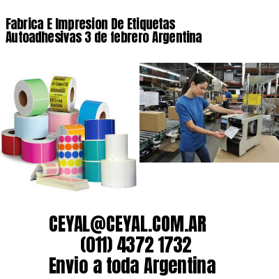 Fabrica E Impresion De Etiquetas Autoadhesivas 3 de febrero Argentina