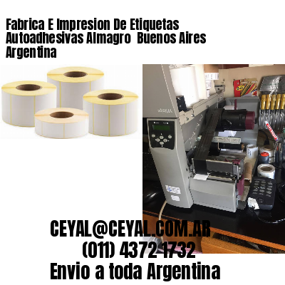 Fabrica E Impresion De Etiquetas Autoadhesivas Almagro  Buenos Aires Argentina