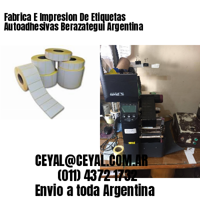 Fabrica E Impresion De Etiquetas Autoadhesivas Berazategui Argentina