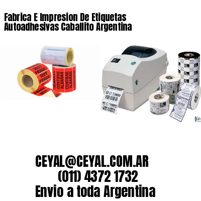 Fabrica E Impresion De Etiquetas Autoadhesivas Caballito Argentina